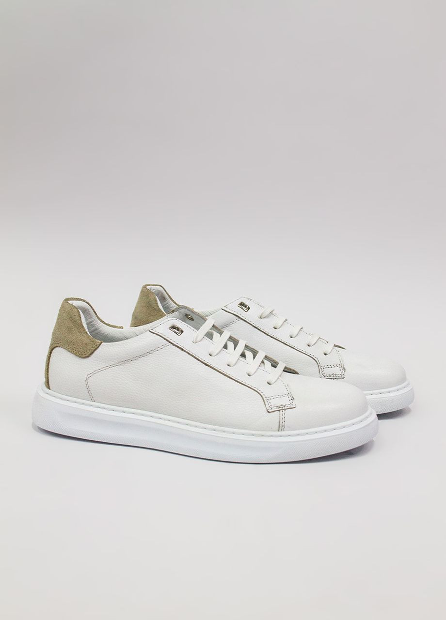 Белые всесезонные white sneakers Andreas Moskin
