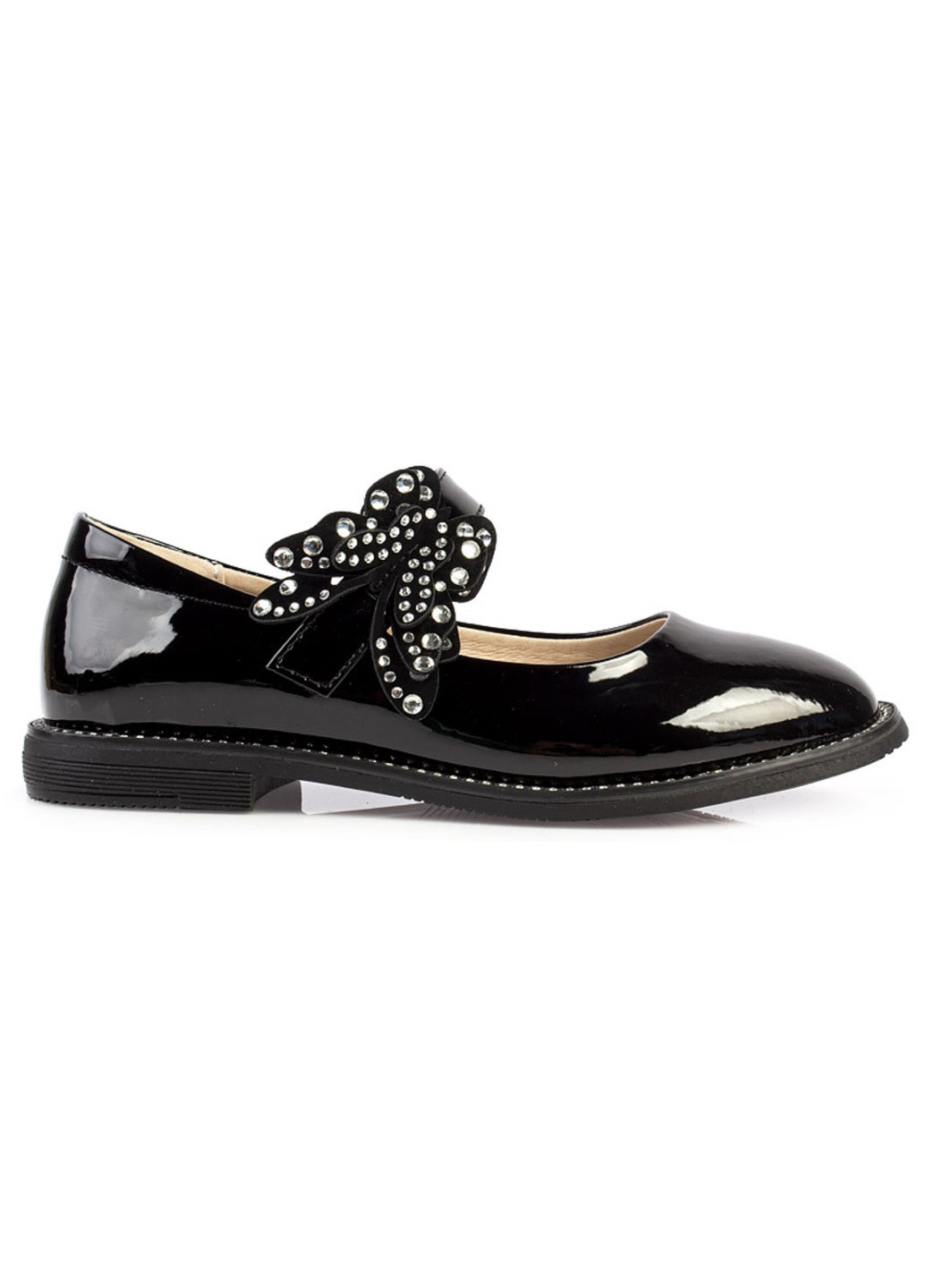 Черные туфли детские для девочек бренда 4400006_(1) Weestep