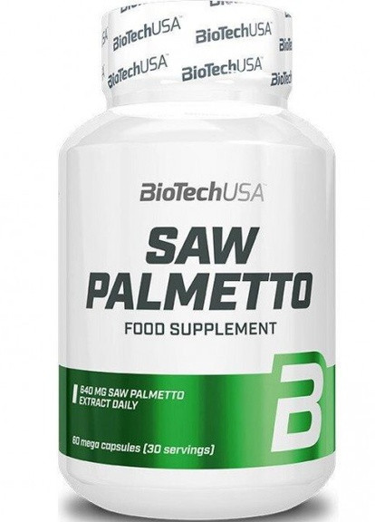 Saw Palmetto 60 Caps Biotechusa (256722561)