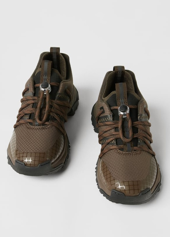 Коричневые демисезонные кроссовки для мальчика 8625 37 23.6см коричневый 64101 Zara