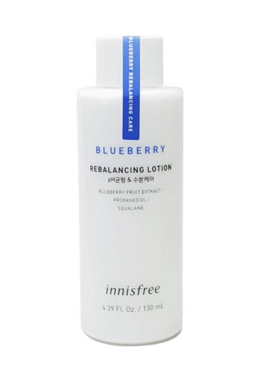 Лосьон для восстановления баланса кожи Blueberry Rebalancing Lotion 130мл INNISFREE (268056058)