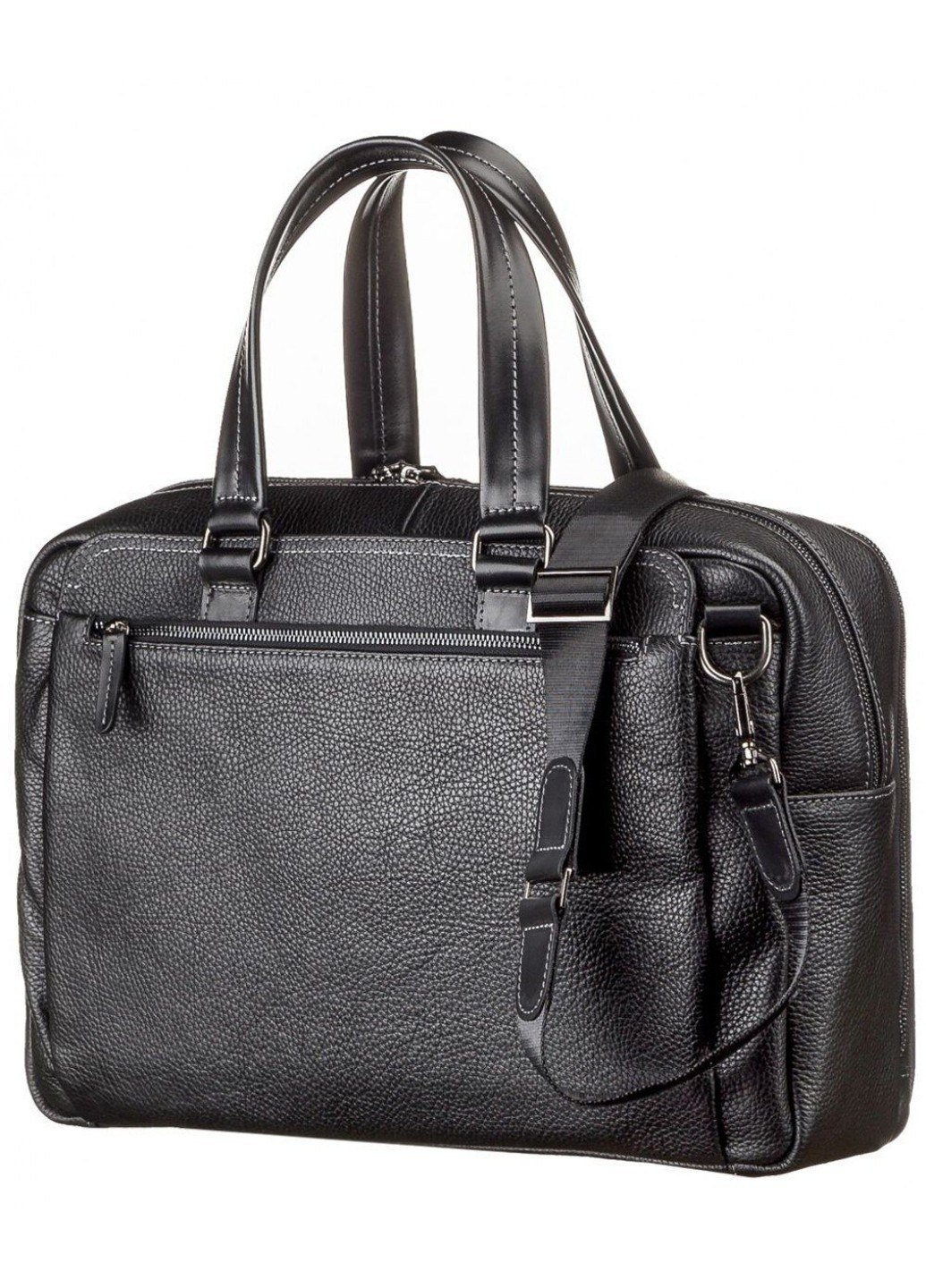 Сумка из натуральной кожи 11123 Черный Shvigel (262524202)