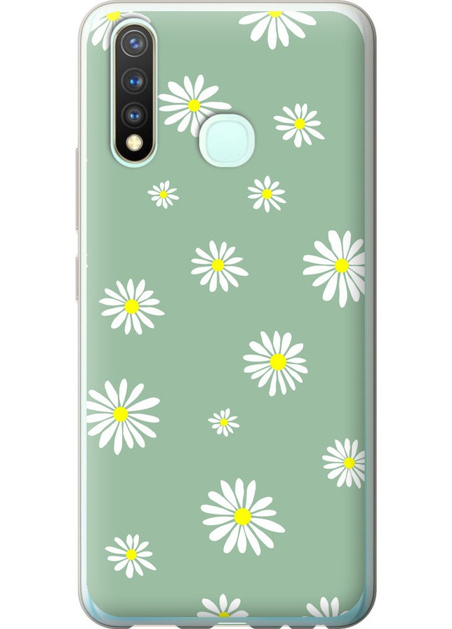 Силіконовий чохол 'Ромашки v4' для Endorphone Vivo Y19 (258087148)