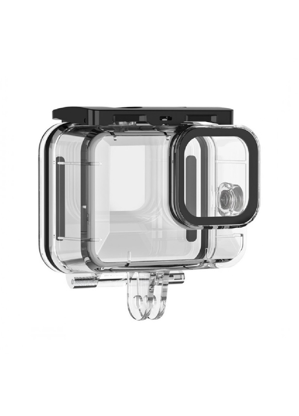 Аквабокс підводний захисний бокс кейс чохол для екшн камери Telesin для GoPro 9, 10, 11 Black (473937-Prob) Unbranded (256901141)