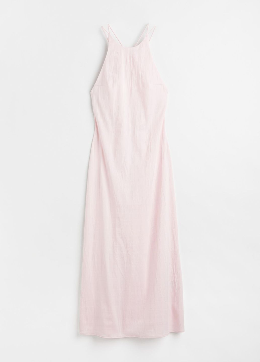Світло-рожева кежуал плаття, сукня H&M однотонна