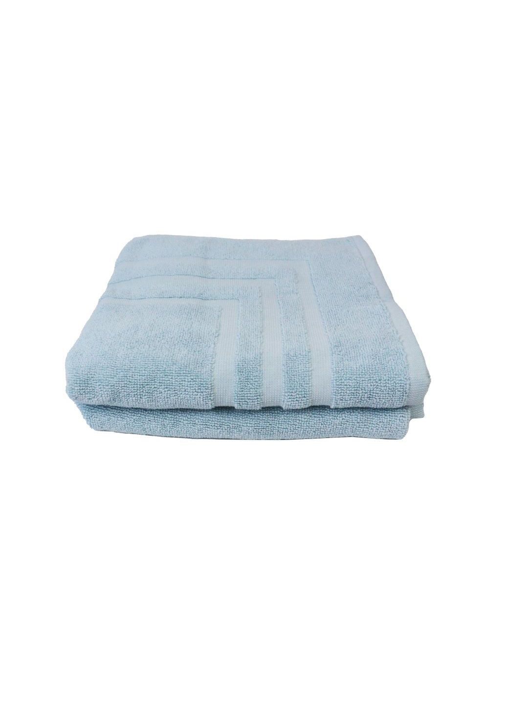 Home Ideas набор полотенец-ковриков махровых 2 шт 50х75 см голубые голубой производство - Германия