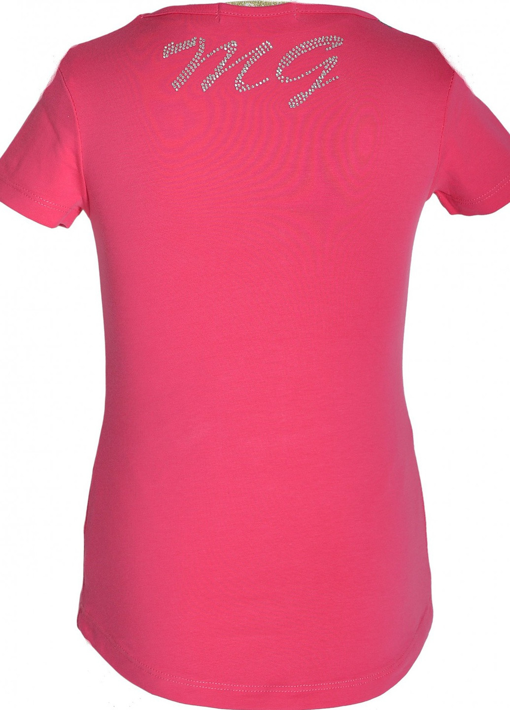 Розовая футболки футболка на дівчаток (101)11862-736 Lemanta