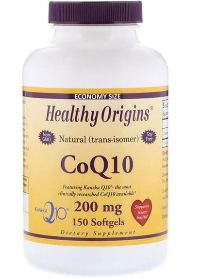 CoQ10 200 mg 150 Softgels Healthy Origins (256719096)