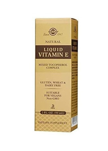 Liquid Vitamin E 59 ml Solgar (258499042)