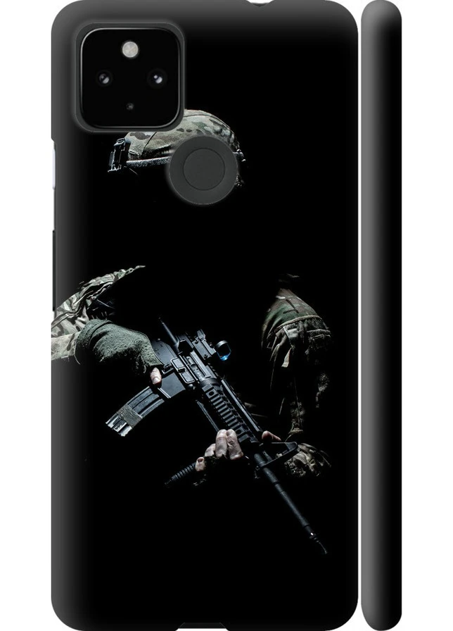 3D пластиковый матовый чехол 'Защитник v3' для Endorphone Google Pixel 5A (258691201)