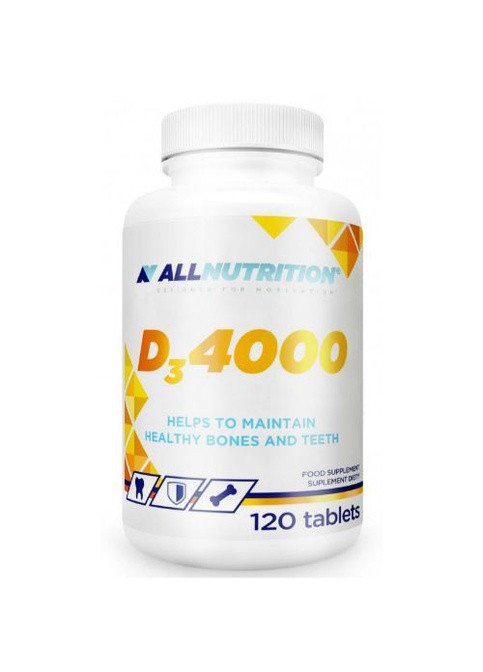All Nutrition Vitamin D3 2000 120 Caps Allnutrition (258646313)