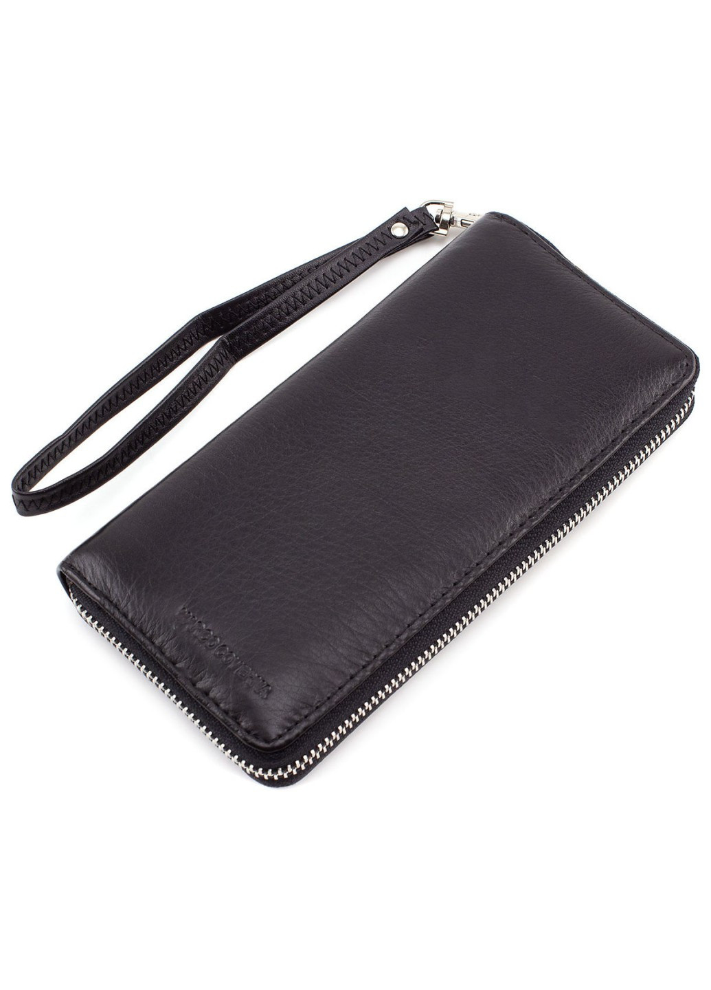 Якісний універсальний гаманець зі шкіри MC-7002-1 (JZ6679) чорний Marco Coverna (259736977)
