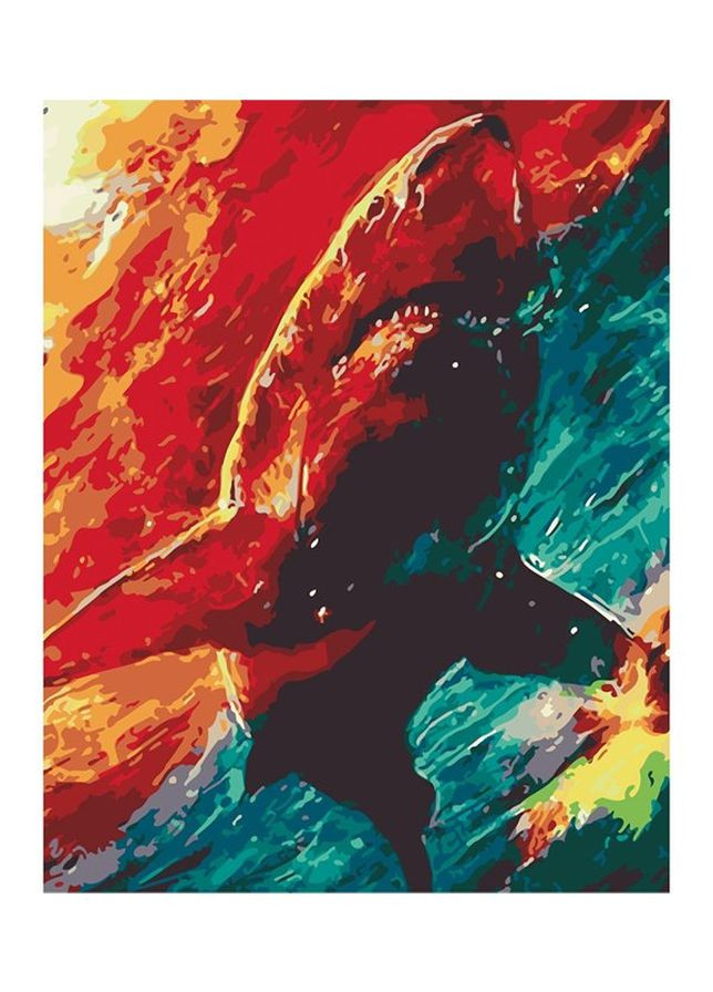 Картина за номерами "Втілення страху" колір різнокольоровий ЦБ-00235195 Art Craft (266694356)