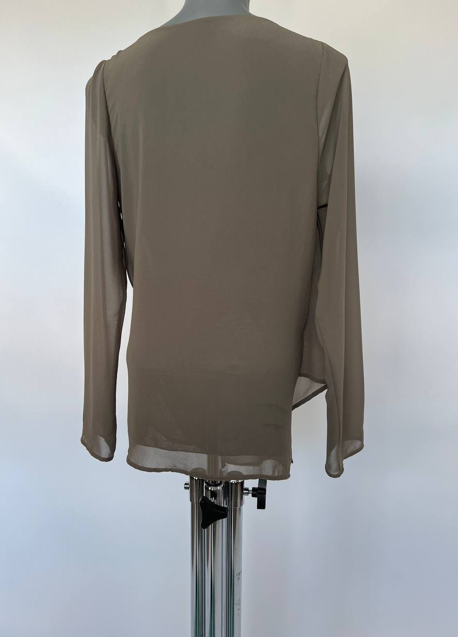 Оливковая (хаки) демисезонная блуза Kocca