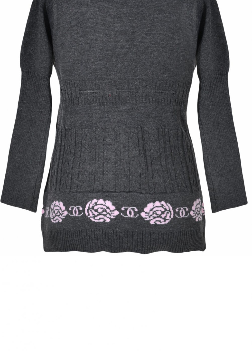 Сірий светри кардиган для дівчинки (12-17) Lemanta