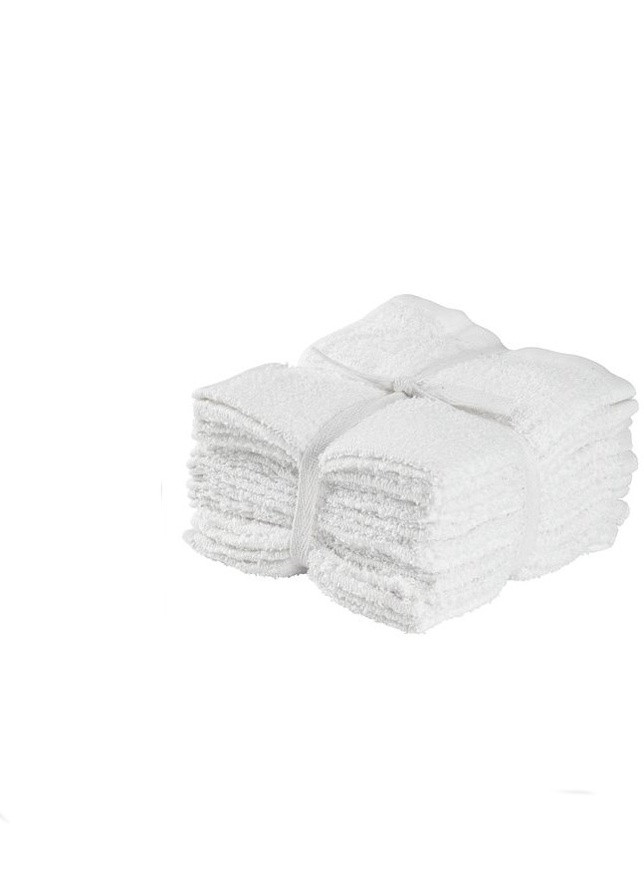 No Brand полотенце хлопок 10шт/упак. белый белый производство - Китай
