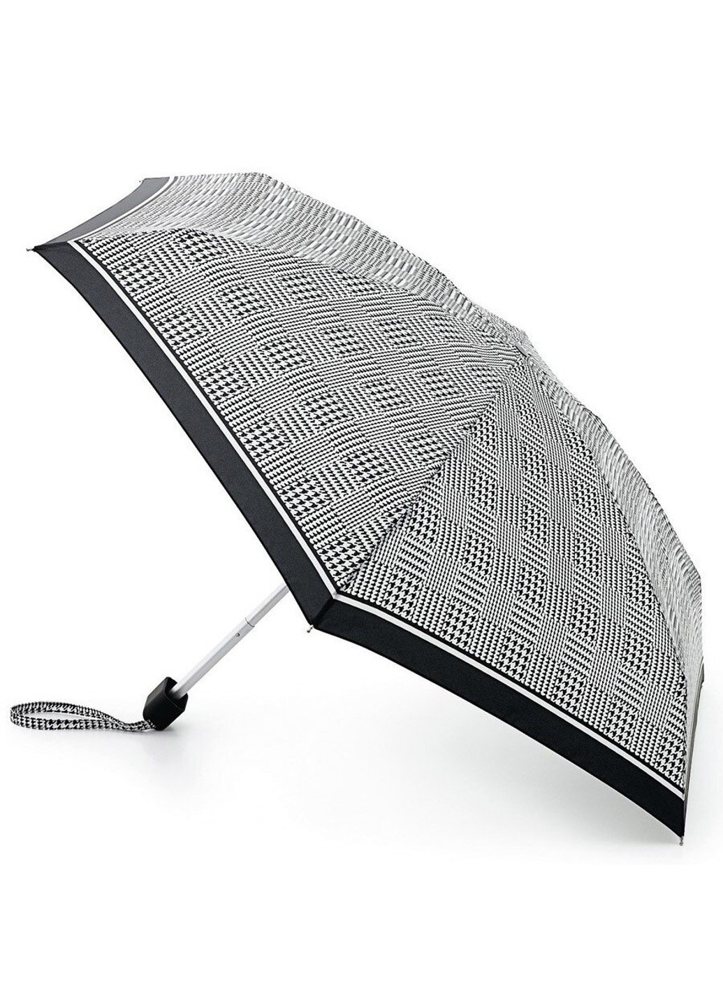 Механический женский зонт Tiny-2 L501 Classics- Prince Of Wales Check (Гусиные лапки) Fulton (271998014)