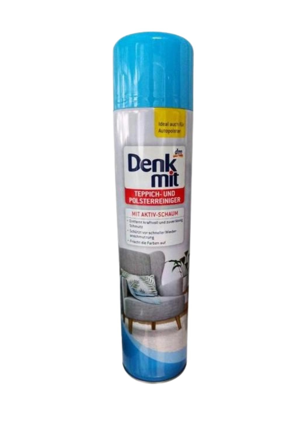 средство для чистки ковров и обивки с активной пеной 600 мл Denkmit (277635944)