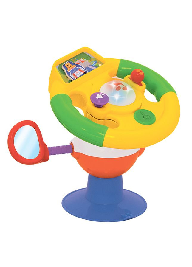 Іграшка на присоску Kiddi Smar t– Розумне кермо колір різнокольоровий ЦБ-00238674 KIDDI SMART (272593032)