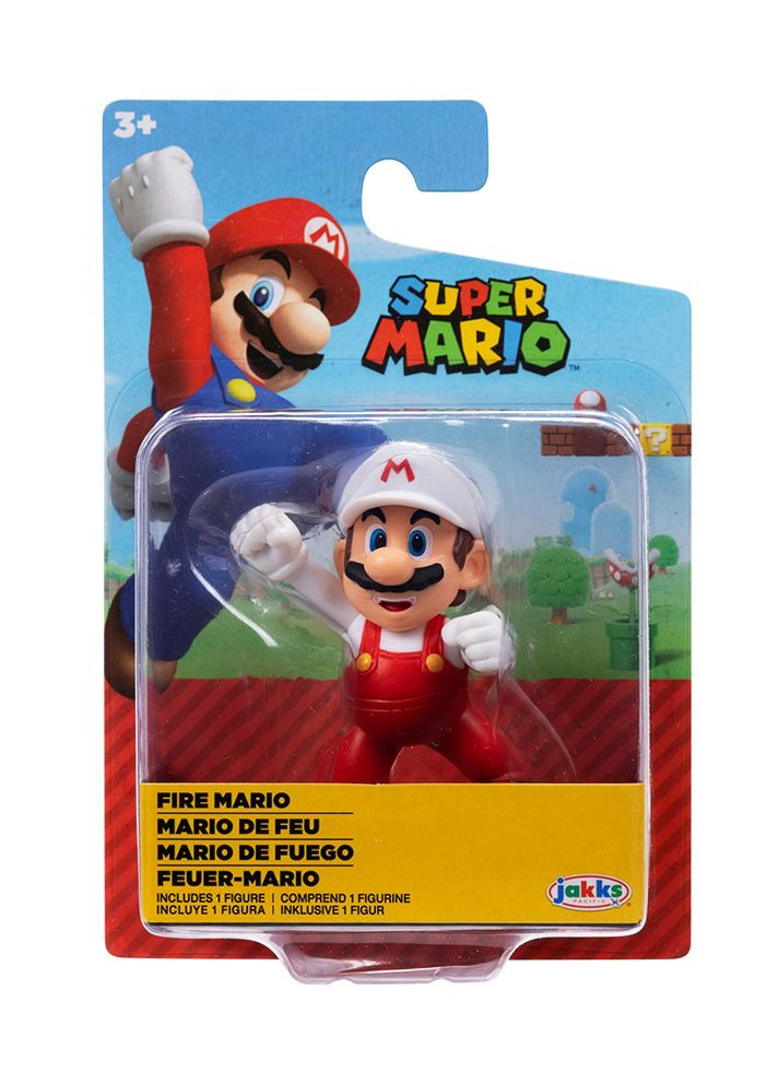Ігрова фігурка з артикуляцією Вогняний Маріо колір різнокольоровий ЦБ-00225606 Super Mario (260816598)