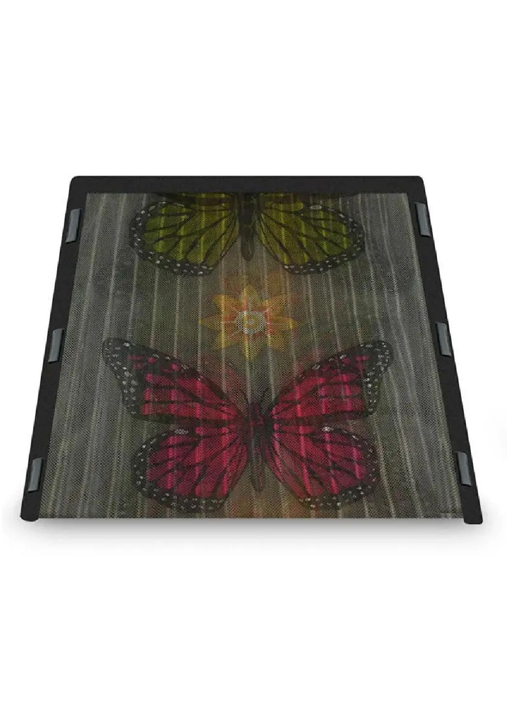 Москітна сітка на двері антимоскітна шторка на магнітах з метеликами від комах пилу піску пуху 209x102 см (474575-Prob) Unbranded (258959264)