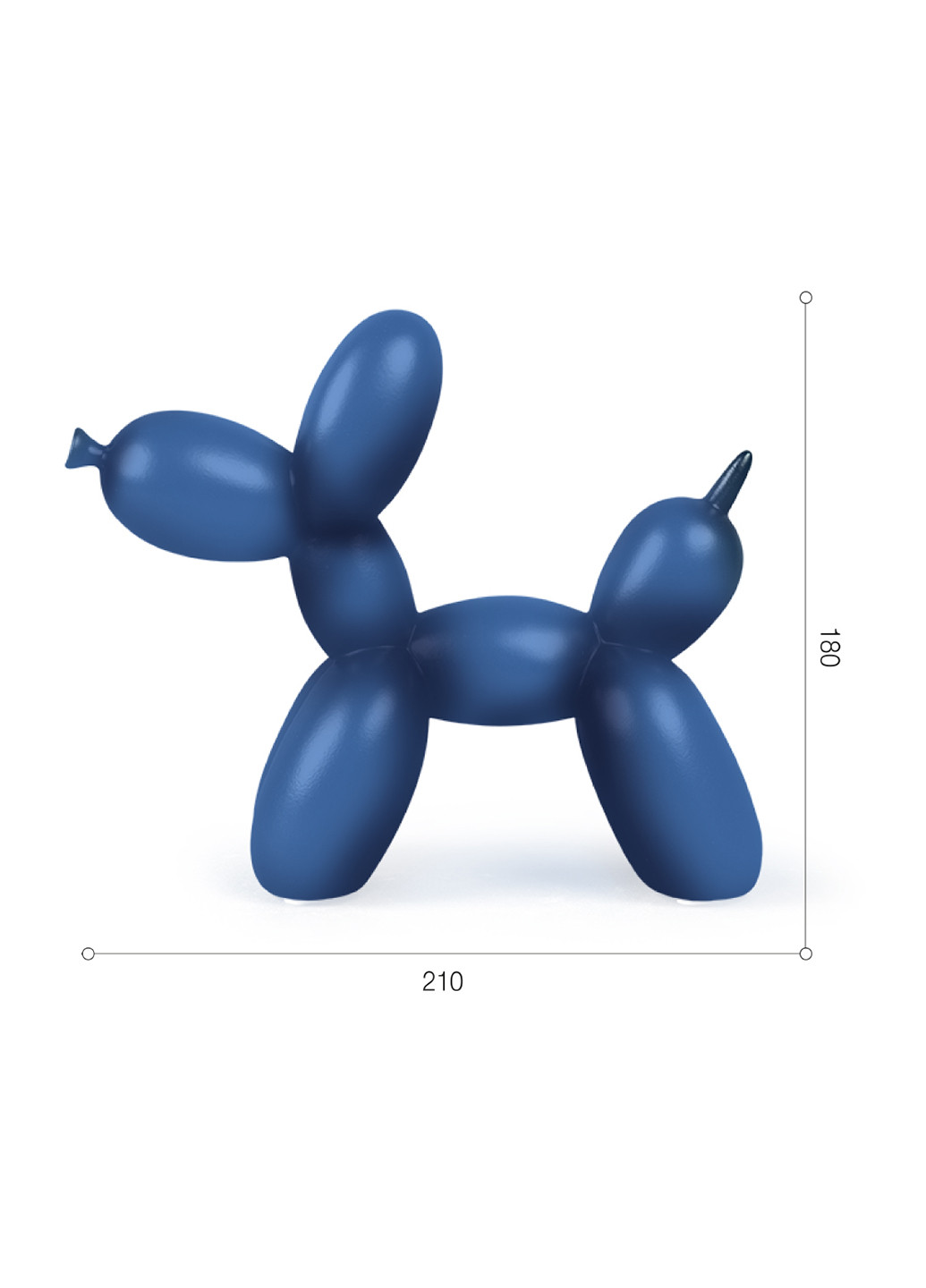 Статуетка декоративна Пес з кульки, 21х18 см MVM (256628131)