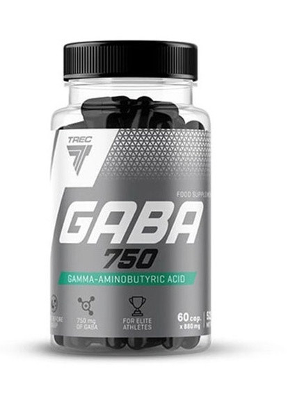 GABA 60 Caps Trec Nutrition (257079493)