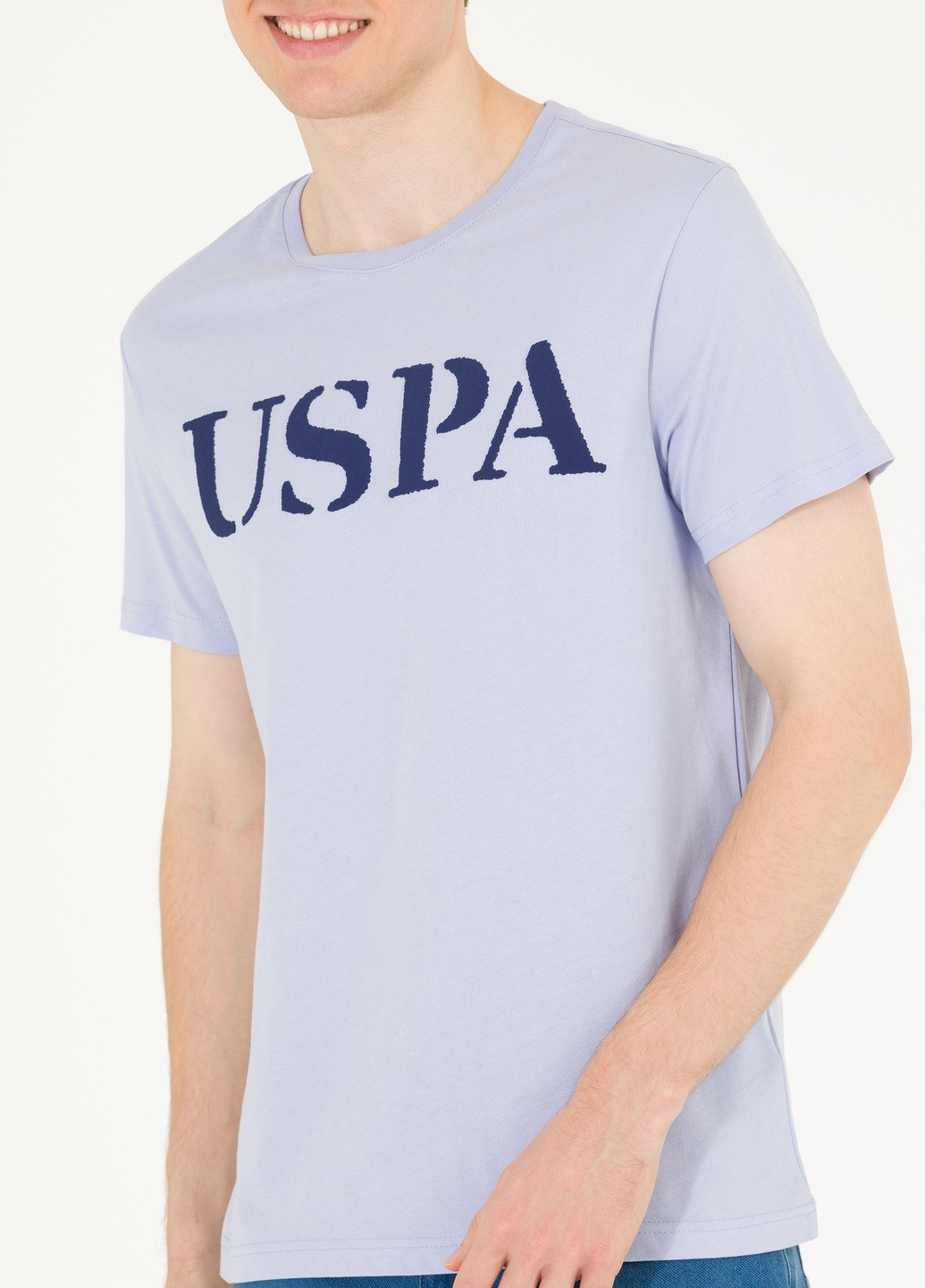 Синя футболка u.s.polo assn. чоловіча U.S. Polo Assn.