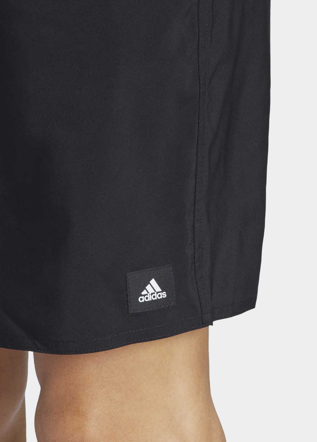 Мужские черные спортивные плавательные шорты solid clx classic-length adidas