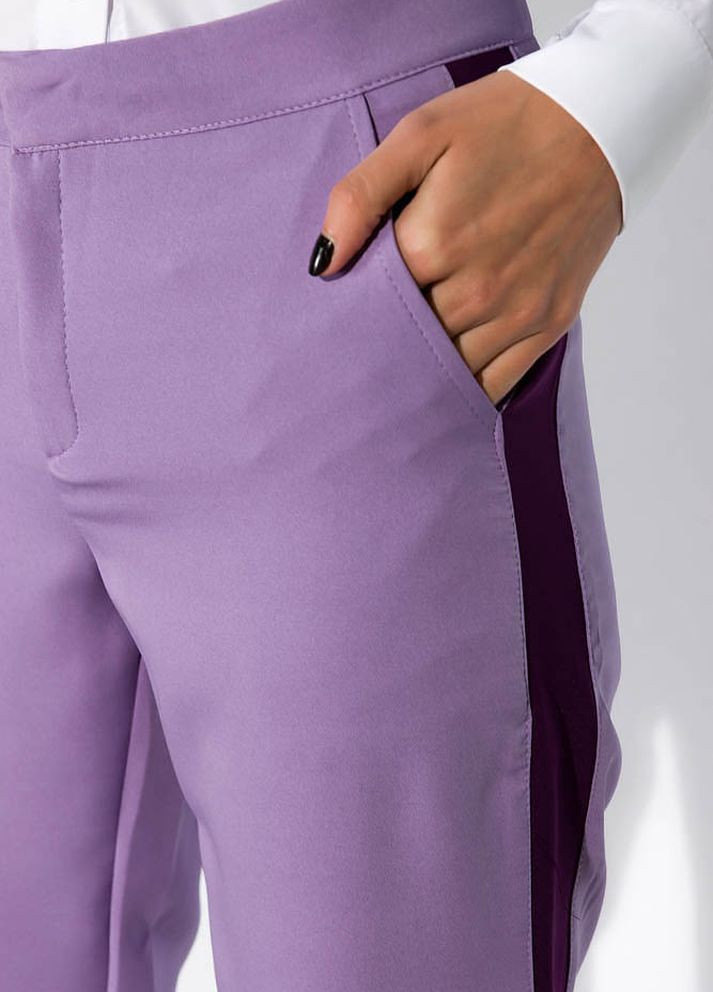 Штани жіночі з лампасами (Бузово-фіолетовий) Time of Style (261922151)