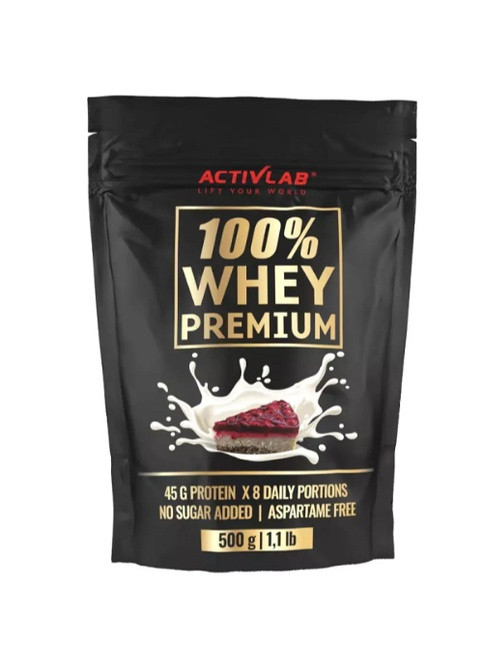 100% Whey Premium 500 g /16 servings/ Cherry Cake ActivLab (258661516)