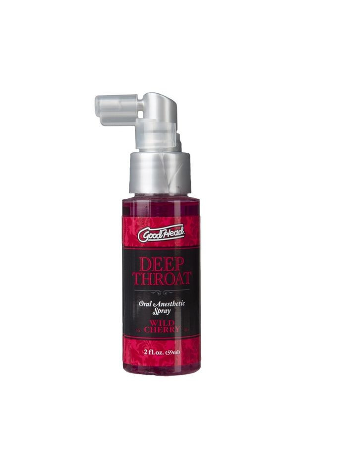 Спрей для мінету GoodHead Deep Throat Spray — Wild Cherry з вишневим смаком, 59 мл. Doc Johnson (264742830)