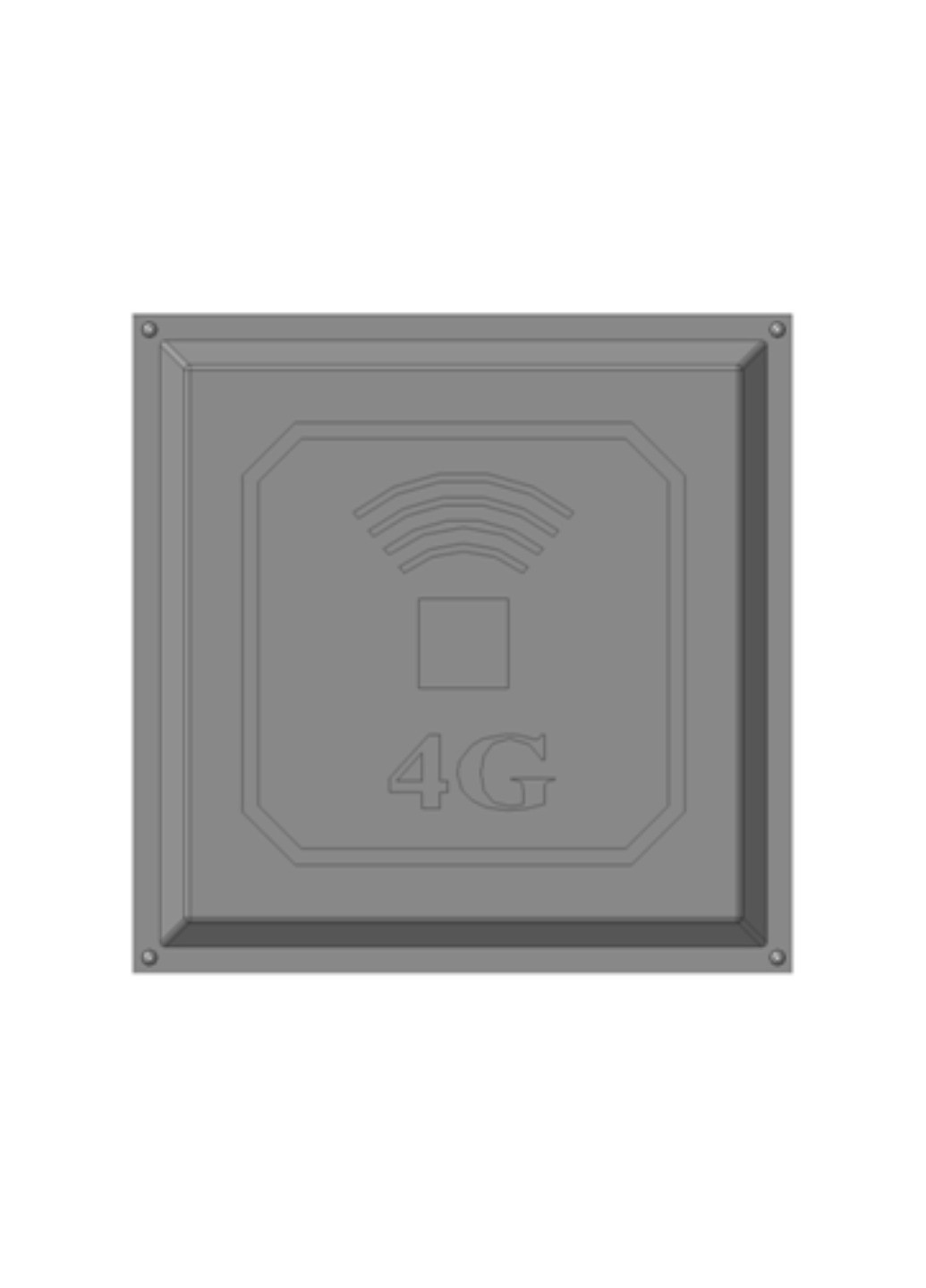Антенна для интернета 4G Квадрат панельная 17 Дбi LTE GSM 2G, 3G, 4,5G, 5G 824-960 / 1700-2700 мГц RNet (259447622)