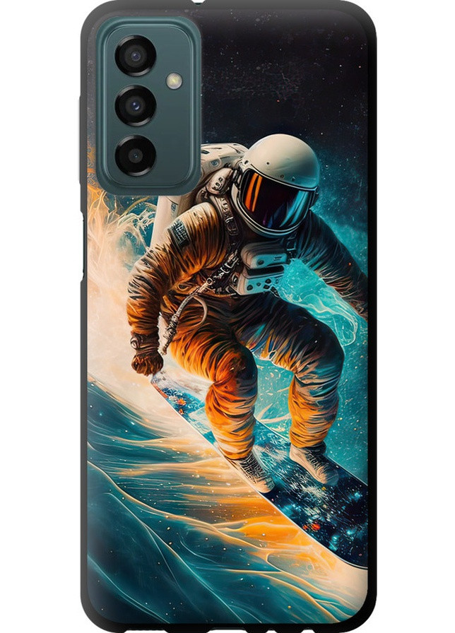 TPU чорний чохол 'Сноубордист' для Endorphone Samsung Galaxy M13 M135 (258089423)