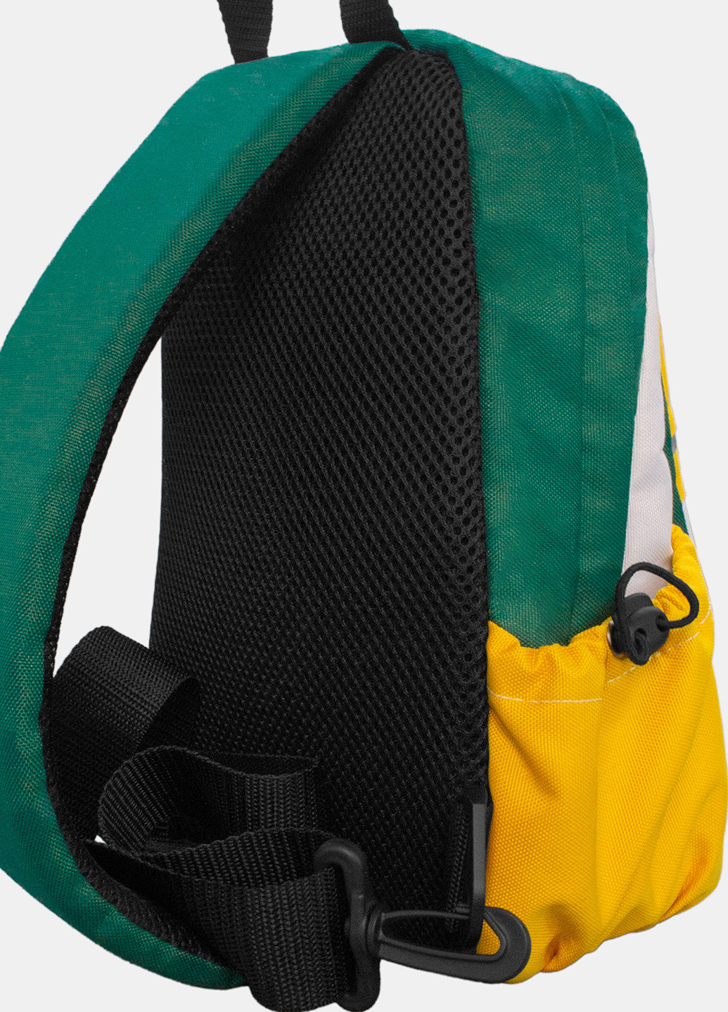 Рюкзак слинг зеленый/желтый Famk (257329918)