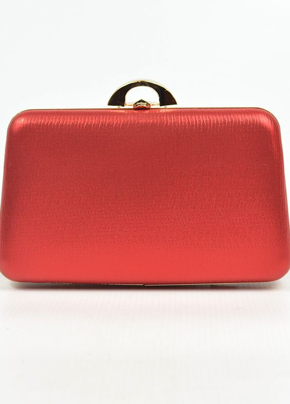 Червоний вечірній клатч бокс на ланцюжку, парадна випускна міні сумочка клатч на плече No Brand (275335125)