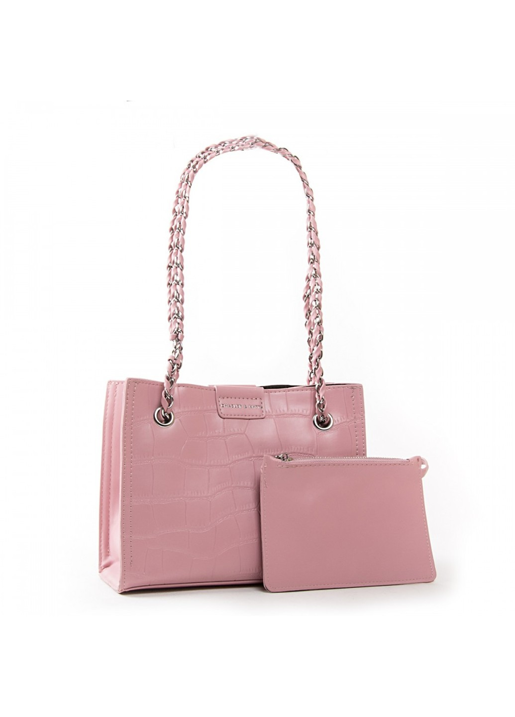Женская сумочка из кожезаменителя 01-06 7153 pink Fashion (261486735)