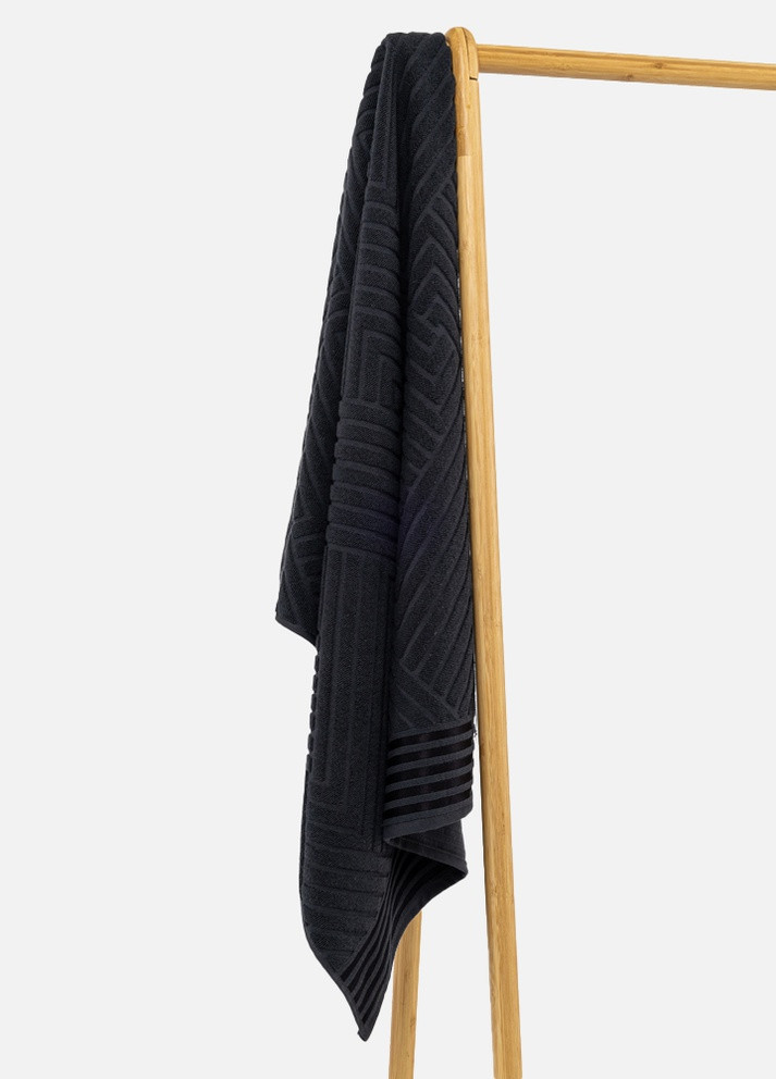 Рушник махровий YENI колір графіт ЦБ-00220972 No Brand графітовий