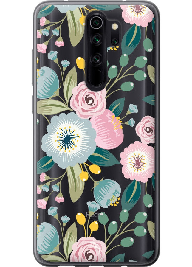 Силіконовий чохол 'Квіткові шпалери v2' для Endorphone Xiaomi Redmi Note 8 Pro (258093185)