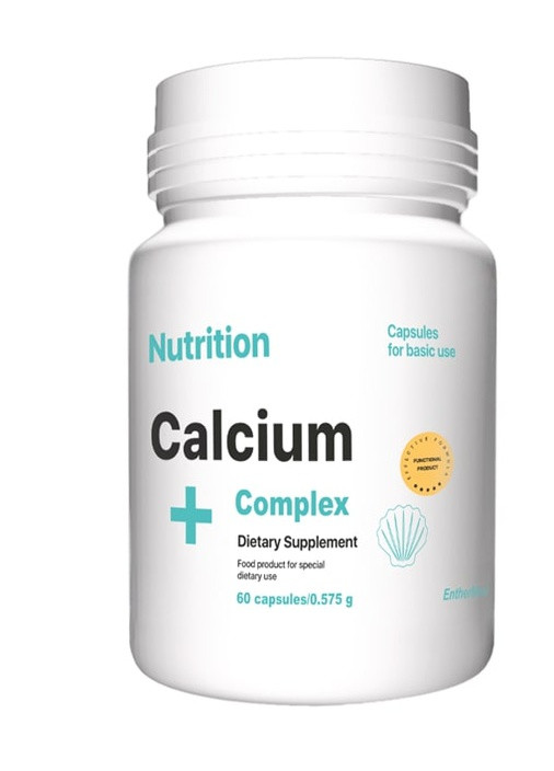 Минерально-витаминный комплекс Кальций+ Calcium+ 60 капсул EntherMeal (257941160)