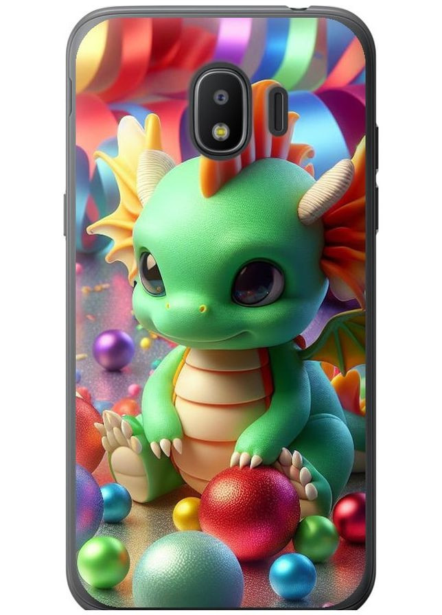 Силиконовый чехол 'Веселый дракончик' для Endorphone Samsung Galaxy J2 2018 (275462383)