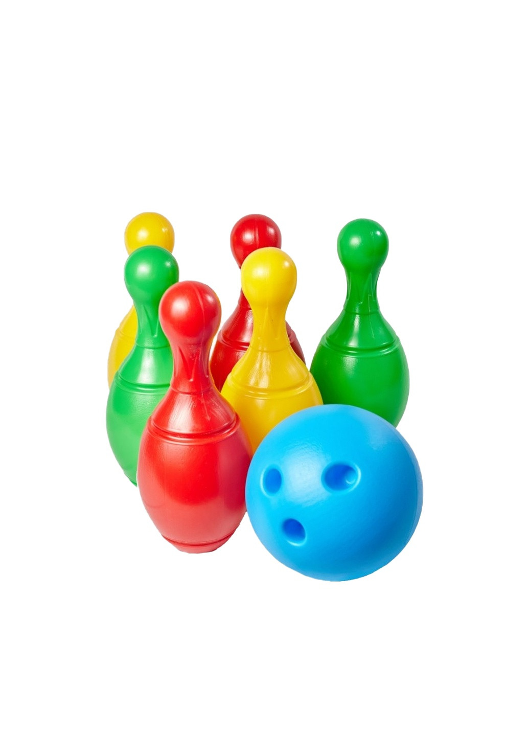 Набір для гри в боулінг колір різнокольоровий ЦБ-00112811 ТехноК (259422319)
