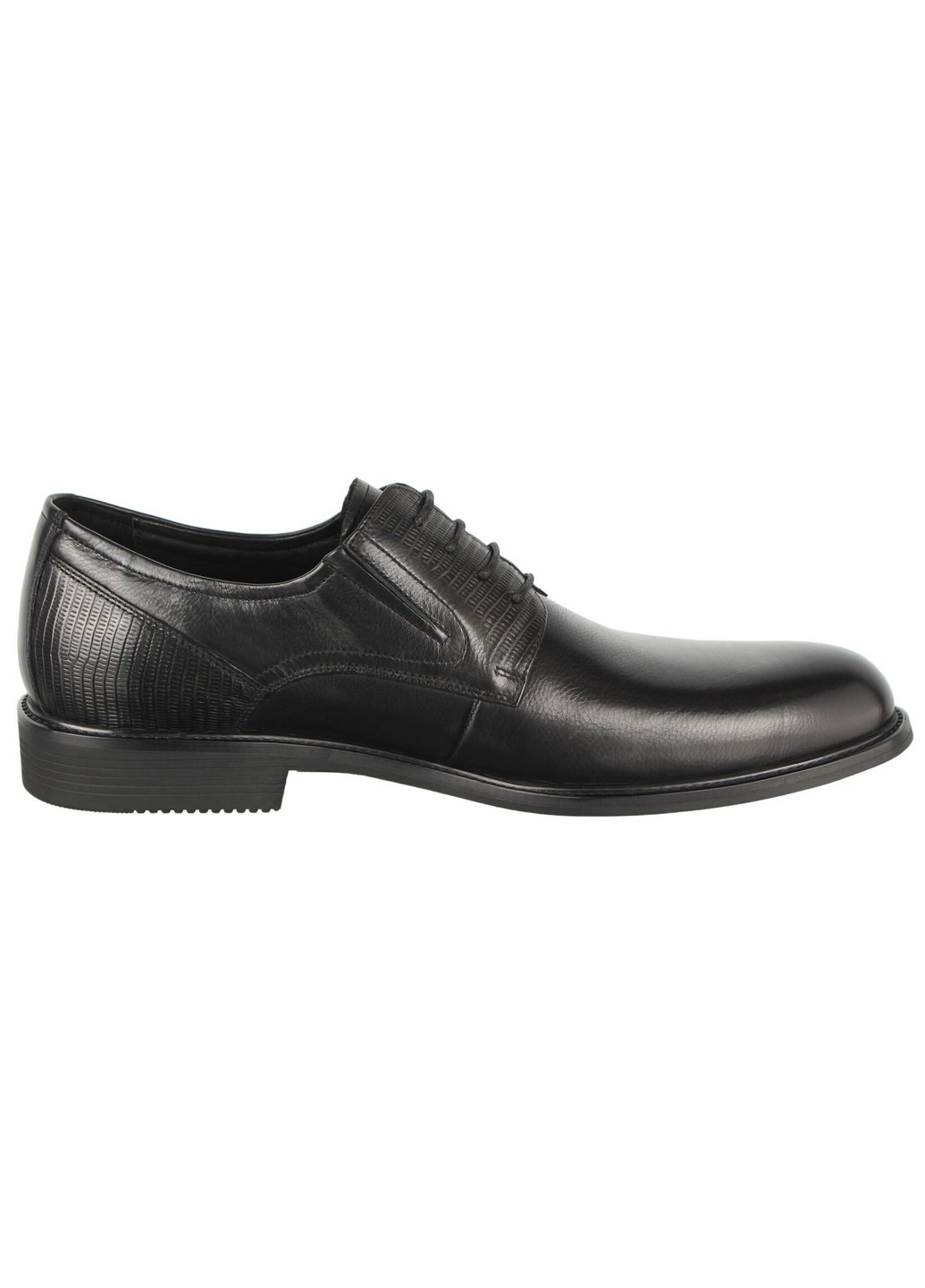 Черные мужские классические туфли 196674 Buts на шнурках