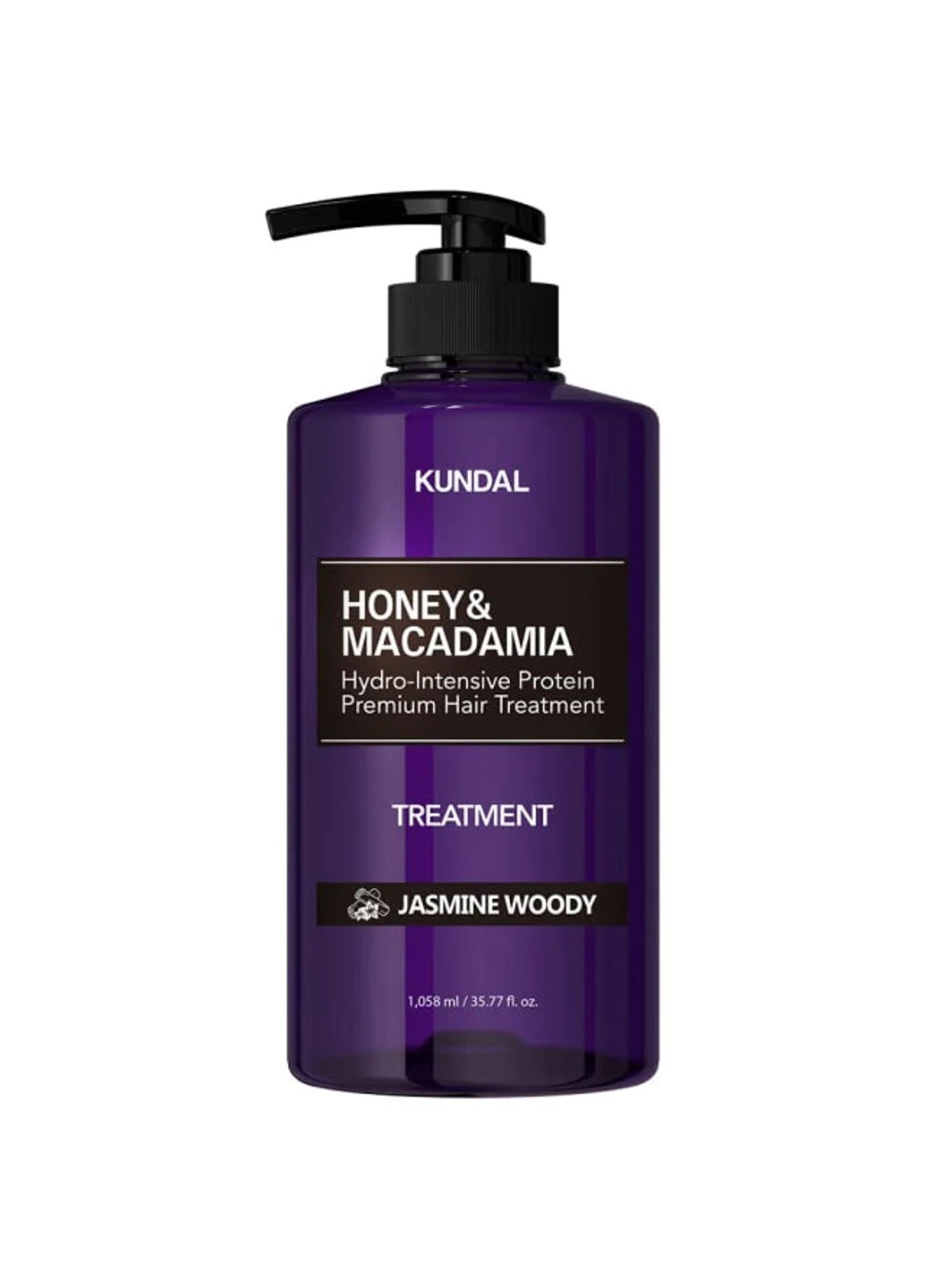 Поживний кондиціонер з медом та олією макадамії Honey & Macadamia Treatment Jasmine Woody 500 мл Kundal (258297664)