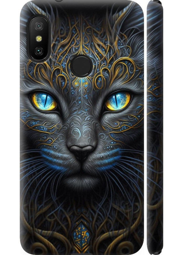 3D пластиковый матовый чехол 'Кошка' для Endorphone Xiaomi Redmi 6 Pro (257798951)