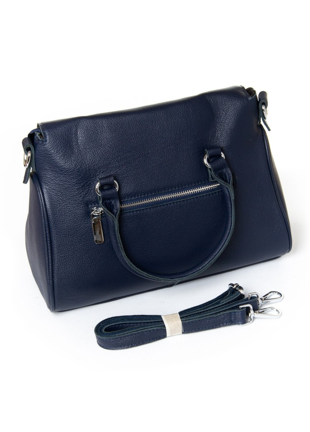 Женская кожаная сумка P108 8792-9 blue Podium (264566235)