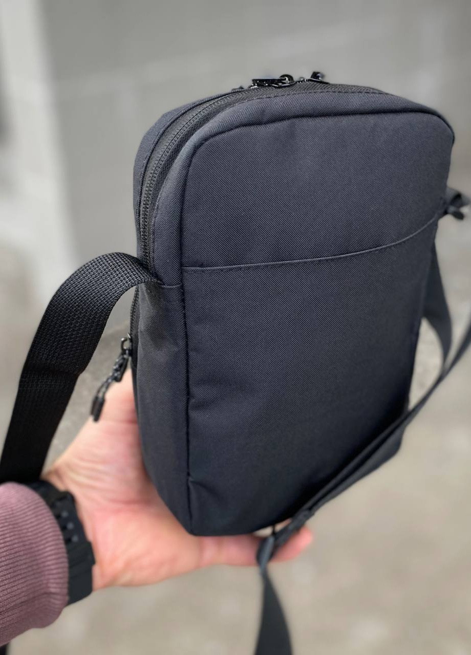 Мужская повседневная сумка через плечо тканевая на 5 отделений Smart No Brand (258260649)