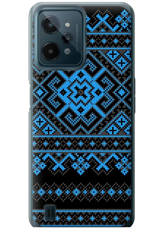 Силіконовий чохол 'Вишиванка 44' для Endorphone Realme C31 (269354985)