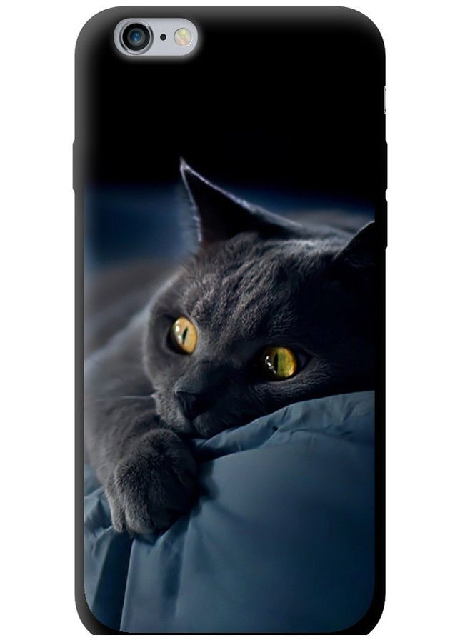 TPU чехол 'Дымчатый кот' для Endorphone apple iphone 6s plus (265227288)