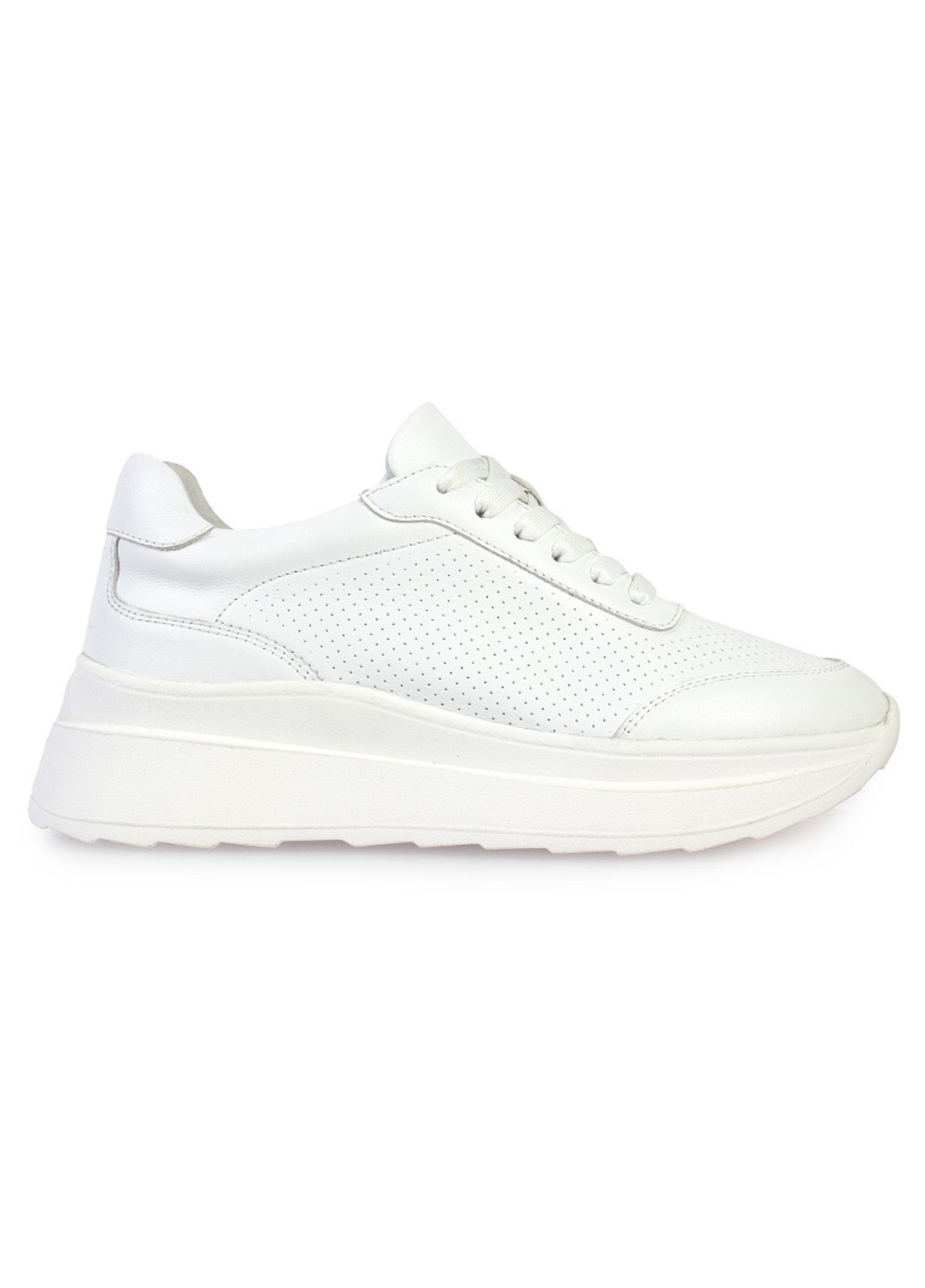 Белые демисезонные кроссовки женские бренда 8200373_(1) ModaMilano